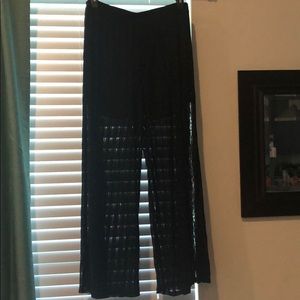 Forever 21 Black Shear Pants